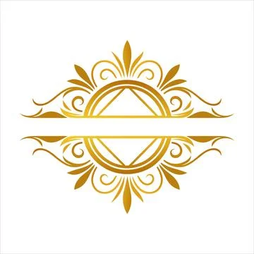 Luxurious ornamental decorative elements 9 Stock Illustration