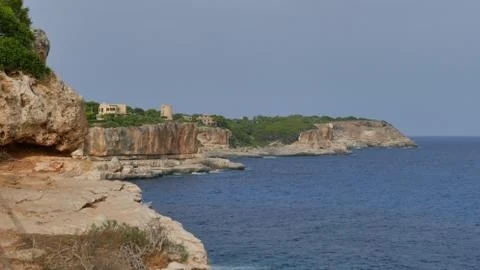 Luxurious Sea green bay Foto stock