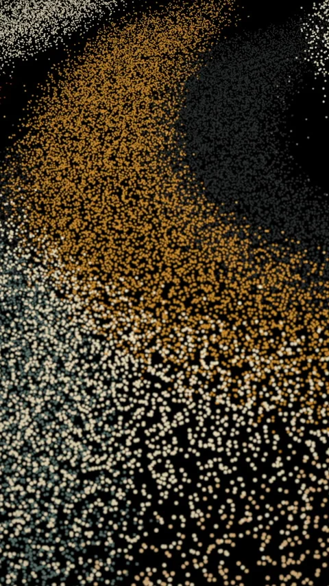 Luxurious Sparkling Presentation, Bright Shimmering Details Move Across Stock Footage 324883776
