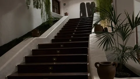 Luxurious Stairway Stock Footage 101968277