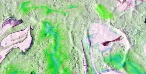 A Luxurious Texture and Pattern Design in Rich Colors Stock Illustration