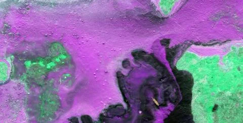 A Luxurious Texture and Pattern Design in Rich Colors Stock Illustration