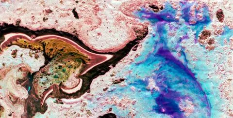 A Luxurious Texture and Pattern Design in Rich Colors Stock Illustration