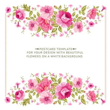 Luxurious vintage frame. Stock Illustration