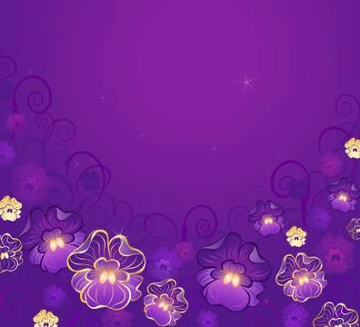 Luxurious Violet Stock Illustration