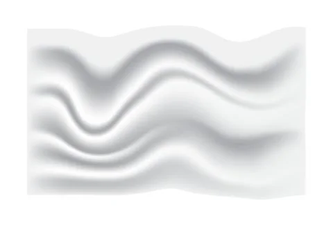 Luxurious White Silk Wave Texture Illustrazione stock
