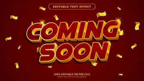 Luxury 3d editable vector text effect Modern concept text effect with combi.. Stock Illustration