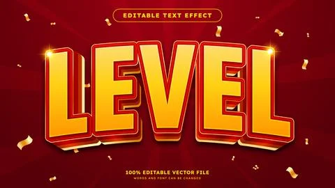 Luxury 3d editable vector text effect Modern concept text effect with combi.. Stock Illustration