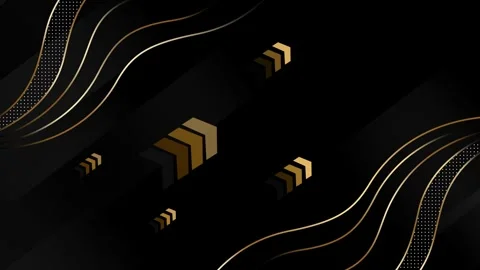 Luxury abstract background animation, Abstract background with flowing line.. Stock Footage 329523573