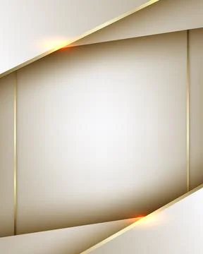 Luxury abstract background with geometric diagonal panels in white and soft.. 스톡 일러스트