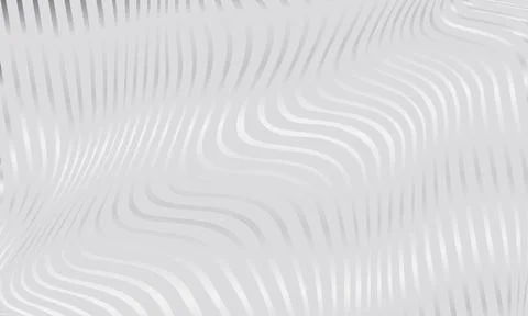 Luxury abstract geometric elegance background with silver wavy glowing lines Stock Illustration