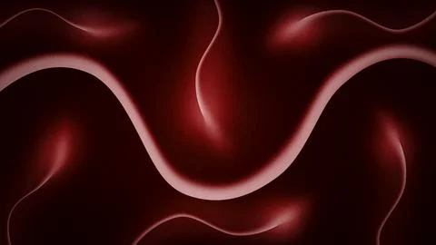 Luxury abstract red ruby dark gradient background. Waves and dunes Stock Illustration