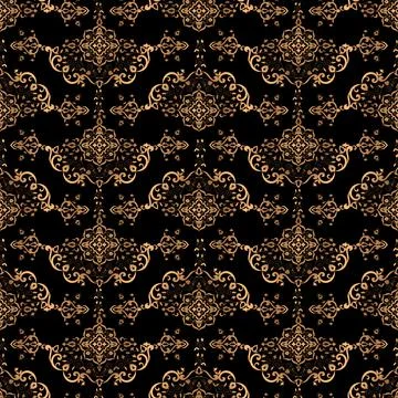 Luxury background design pattern vector seamless Stock Illustration