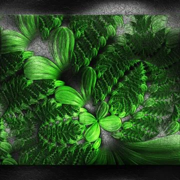 Luxury background with embossed pattern on leather Illustrazione stock