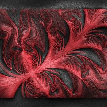 Luxury background with embossed pattern on leather Illustrazione stock