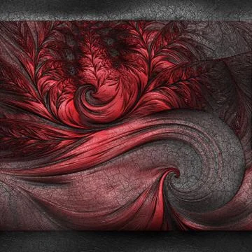 Luxury background with embossed pattern on leather Illustrazione stock