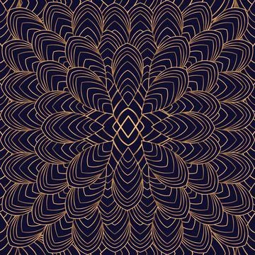 Luxury background pattern vector seamless Stock Illustration