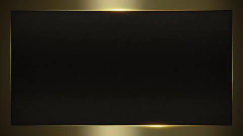 Luxury Background Presentation Frame Layout Template Illustration Golden Effects Illustrazione stock