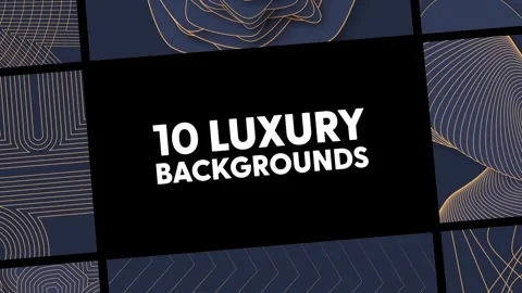 Luxury Backgrounds Modèle After Effects