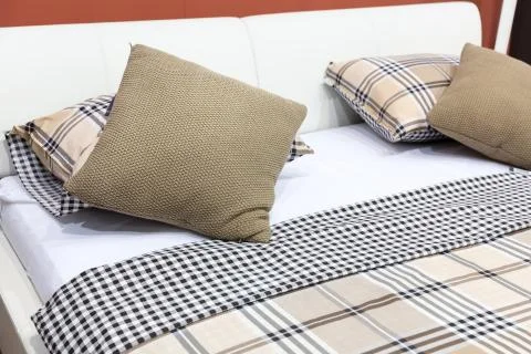 Luxury bed Foto stock