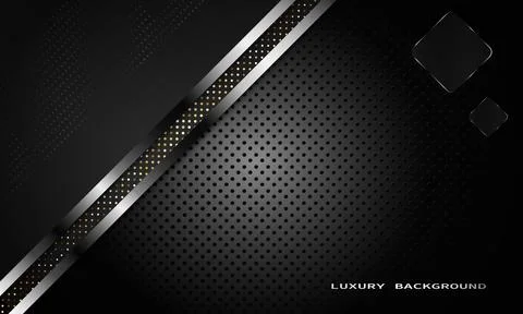 Luxury black background Stock Illustration