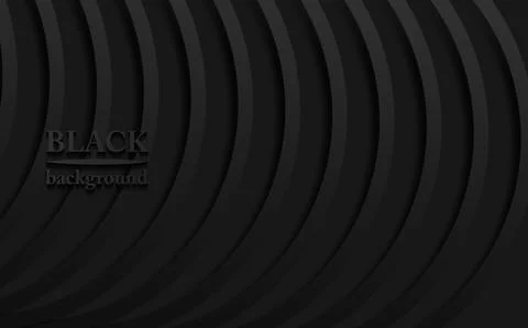 Luxury black gradient Background with striped wavy texture abstract style イラスト素材