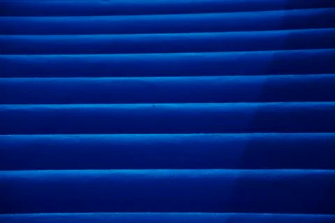 Luxury Blue Carpet Steps in a Business Expo Stock Photos