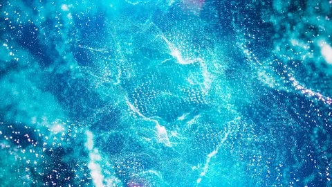 Luxury blue particles 4K background Stock Footage 72613164
