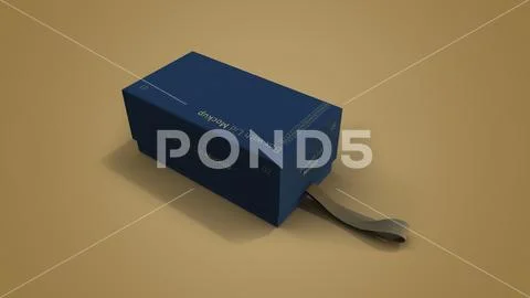 Luxury Box with Lid Mockup PSD 模板