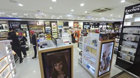 Luxury branded merchandise for sale at Stock Video Pond5