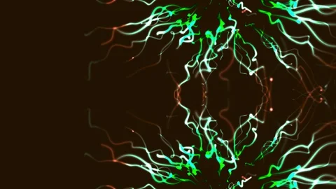 Luxury bright concept pattern of color tracery Stock Footage 116194422