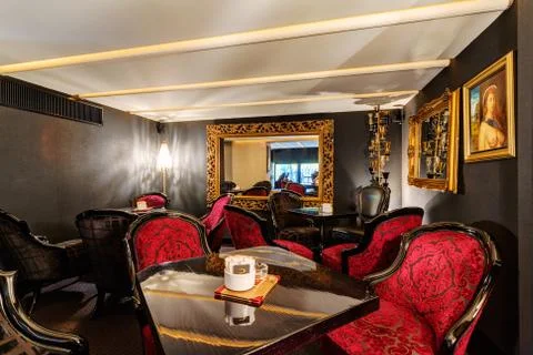 Luxury cafe Stock Photos