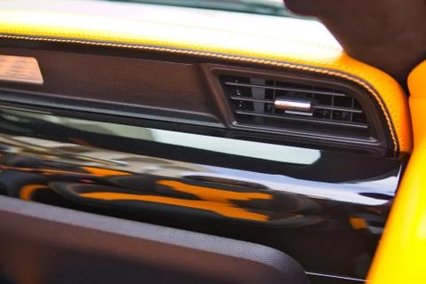 Luxury car design elements Foto stock