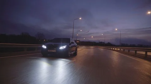 Luxury car Stock Footage 98755922