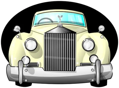 Luxury car Stock Illustration