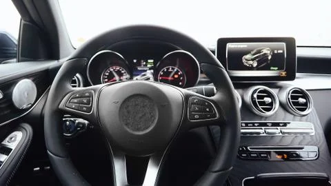 Luxury car Interior Stock-Fotos