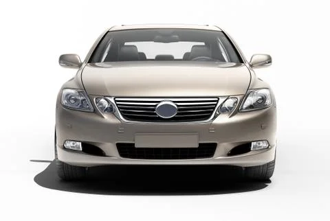 Luxury car in the studio Stock-Illustration