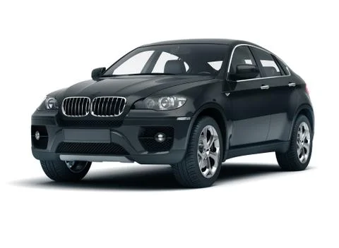 Luxury car in the studio Illustrazione stock