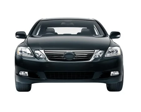Luxury car in the studio Stock Illustration