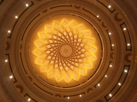 Luxury ceiling Foto stock