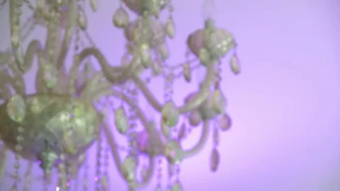 Luxury chandelier Stock Footage 73553381