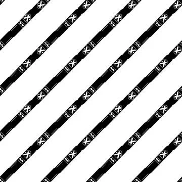 Luxury cigar pattern seamless vector Stock Illustration
