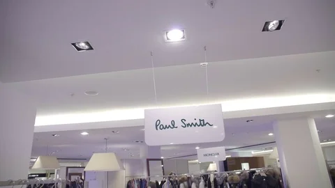 Luxury Clothes Store Stock Footage 98472325