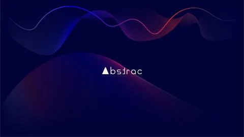 Luxury colored abstract lines background Stock Illustration