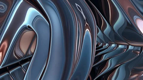 Luxury Colorful Background, Looped, Reflection, Exclusive, Unique Design, Paints Stock Footage 297899490