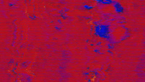 Luxury colorful transformations. Data mosh imitation, Computer generated Stock Footage 147958165