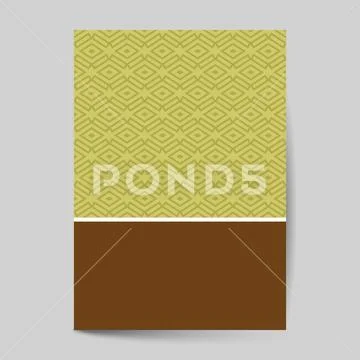 Luxury cover page design with pattern background, antique greeting card ...