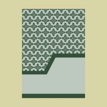 Luxury cover page with pattern design for flyer, magazines, , book cover, ban Stock Illustration