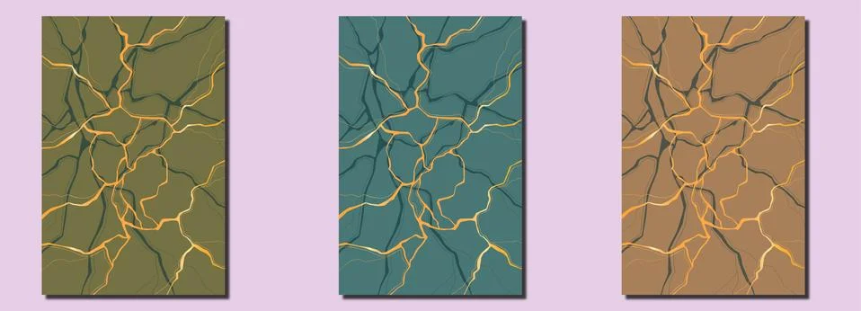 Luxury creative dynamic line pattern イラスト素材