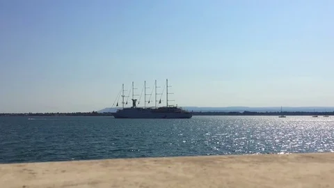 Luxury Cruiser in Syracuse Stock Footage 77803704
